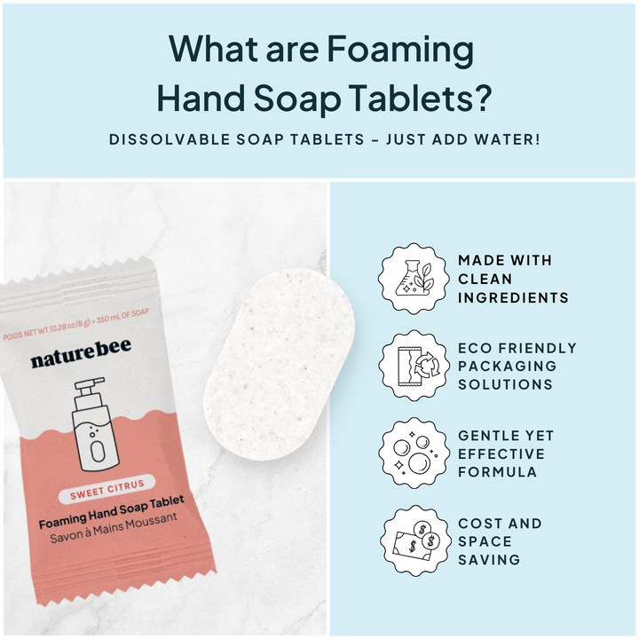 Sweet Citrus Concentrated Foaming Hand Soap Refill Tablets