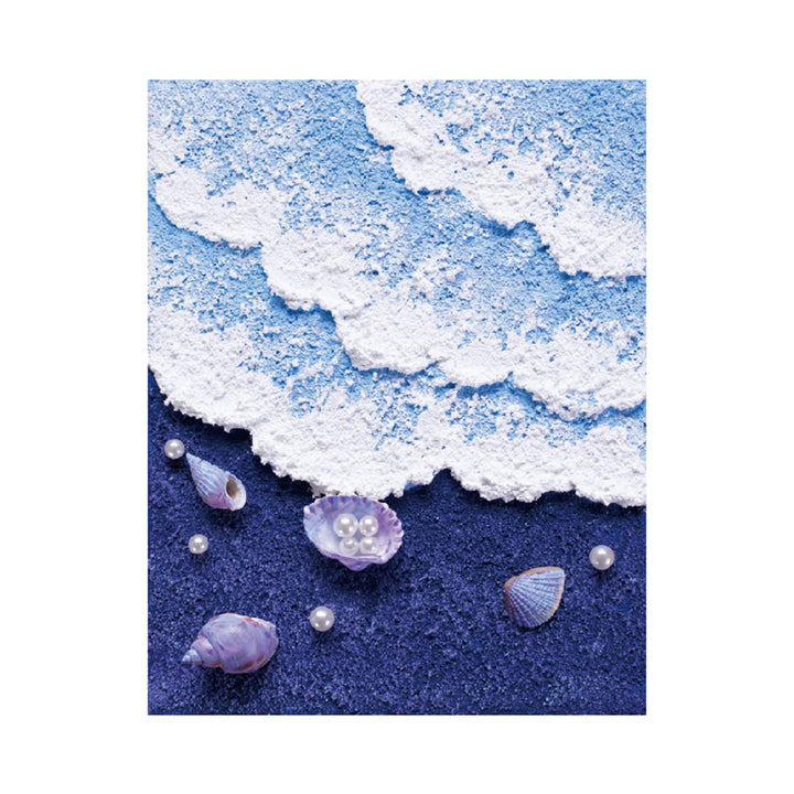 Muddies™ 3D Textured Canvas Painting Kit - Seashell Shore