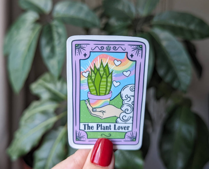 The Plant Lover Vinyl Sticker