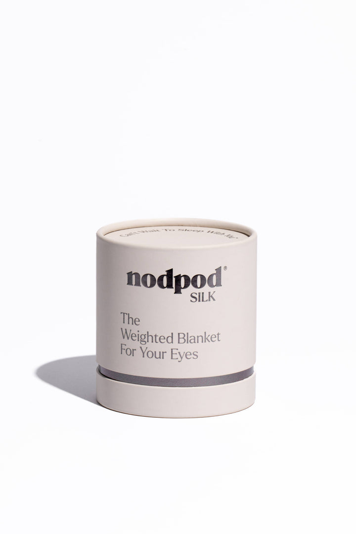 Silk Weighted Sleep Mask- Pearl - Eye Mask