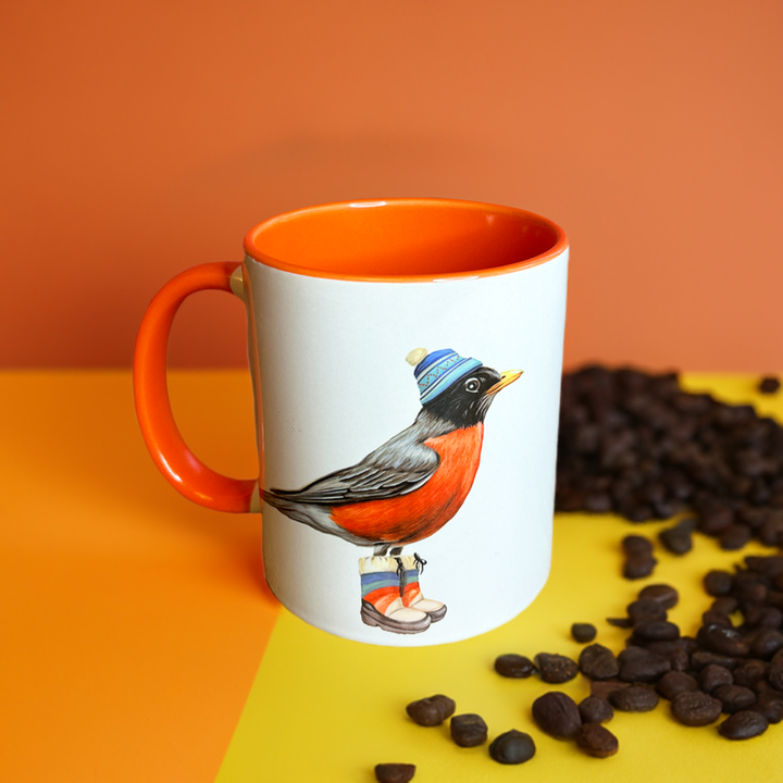 American Robin Mug: 11oz - 325ml