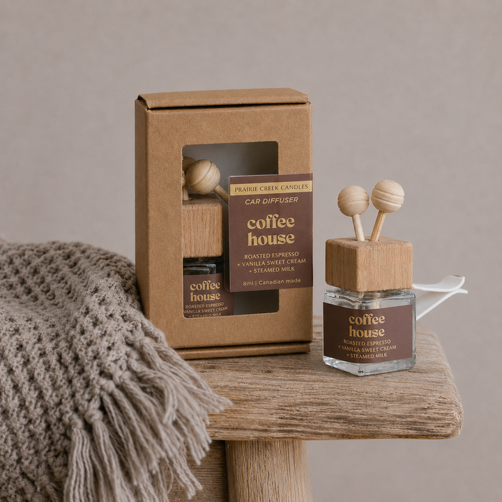 COFFEE HOUSE | NON TOXIC VENT CLIP CAR DIFFUSER
