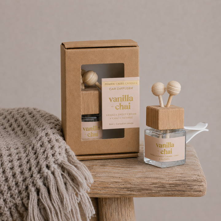 VANILLA CHAI | NON TOXIC VENT CLIP CAR DIFFUSER