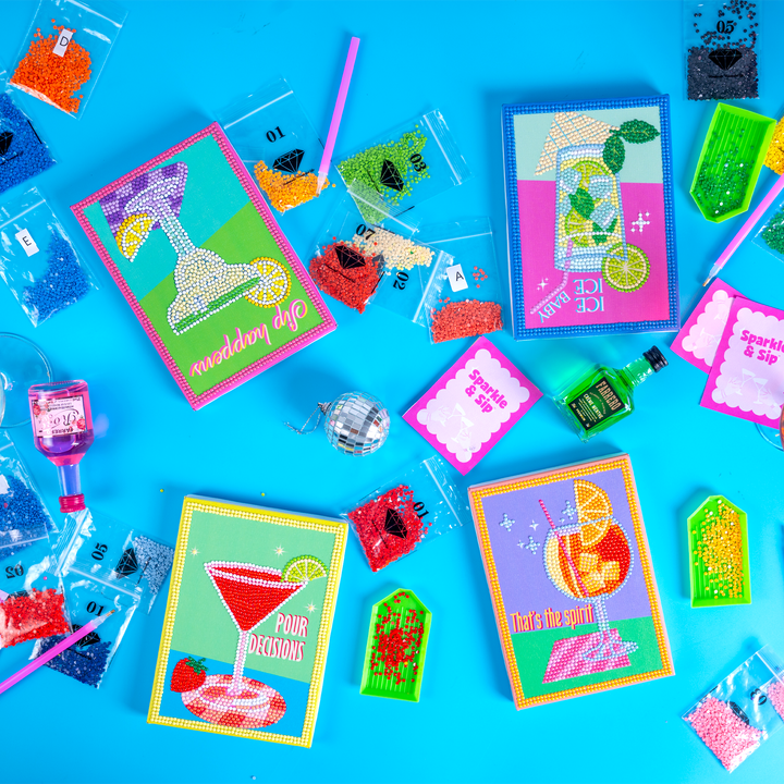 PixelPop™ Diamond Art — Girls’ Night — 5 O’Clock Somewhere