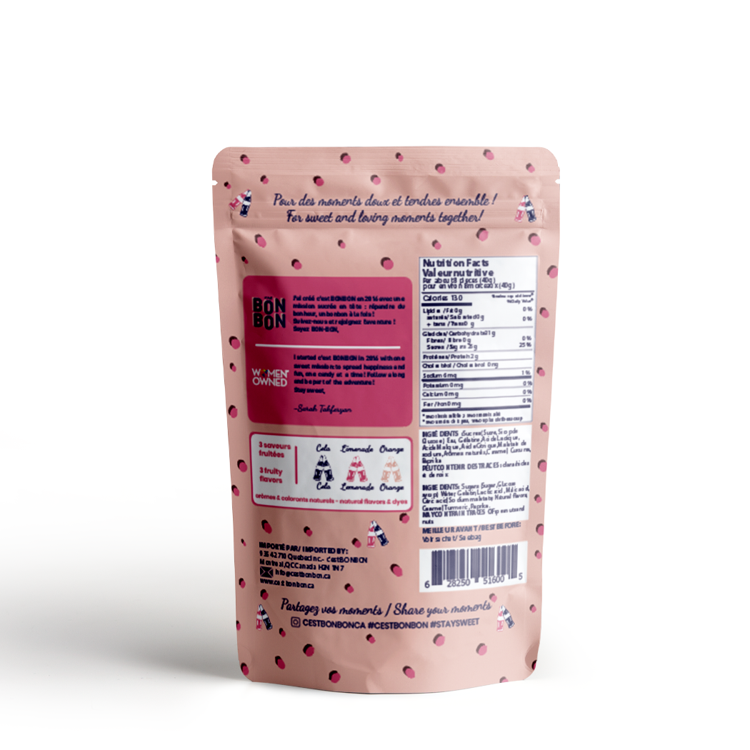 Sour Pop Bottles - Gummy Candies