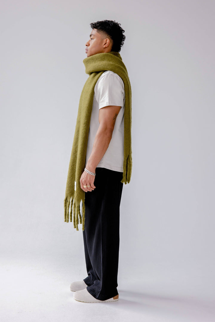 The Reykjavik Scarf - 100% Recycled - Sea Kelp