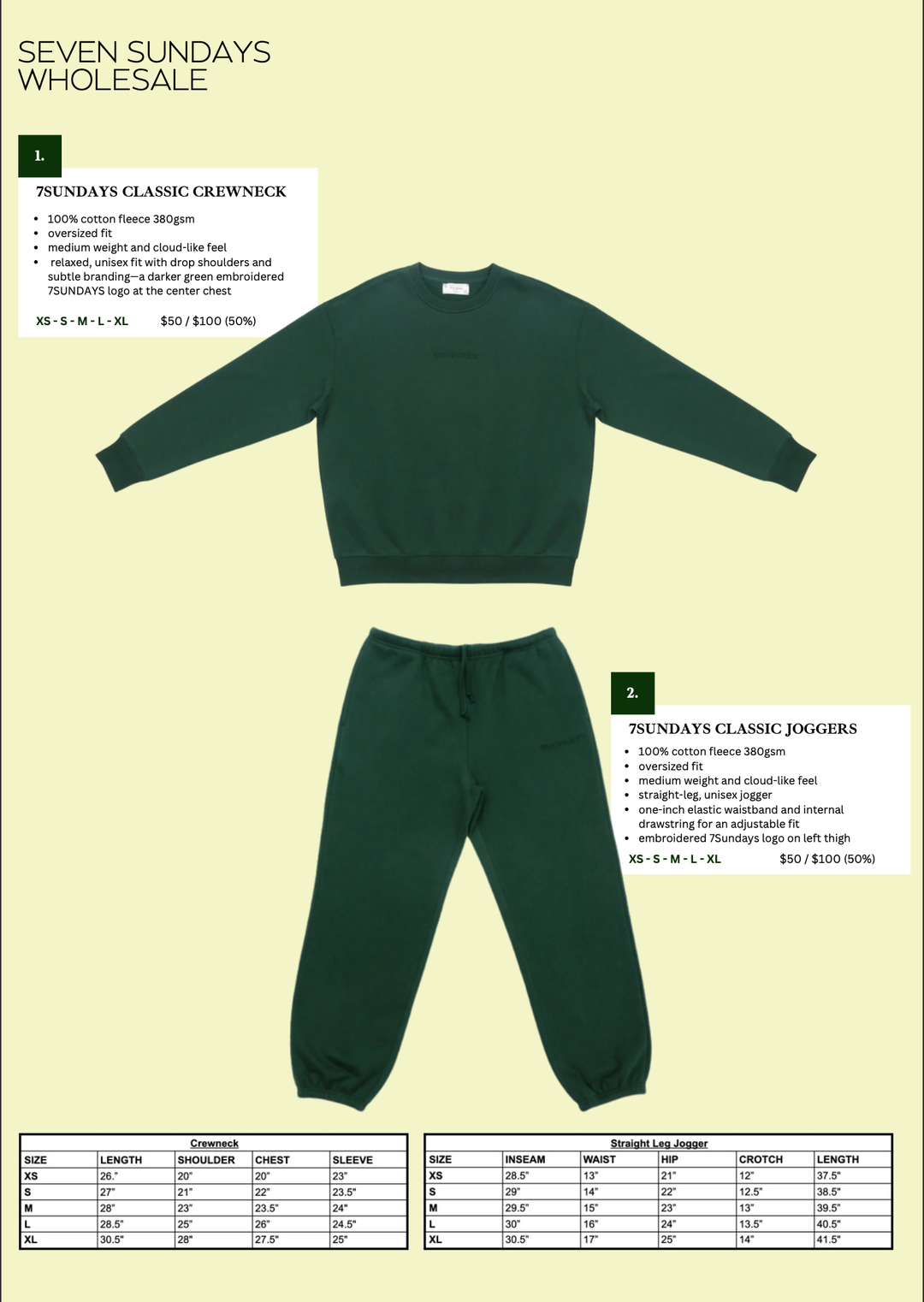 7SUNDAYS Classic Crewneck