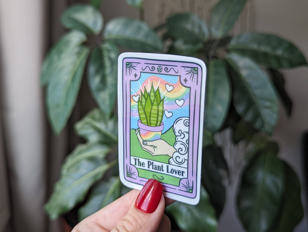 The Plant Lover Vinyl Sticker