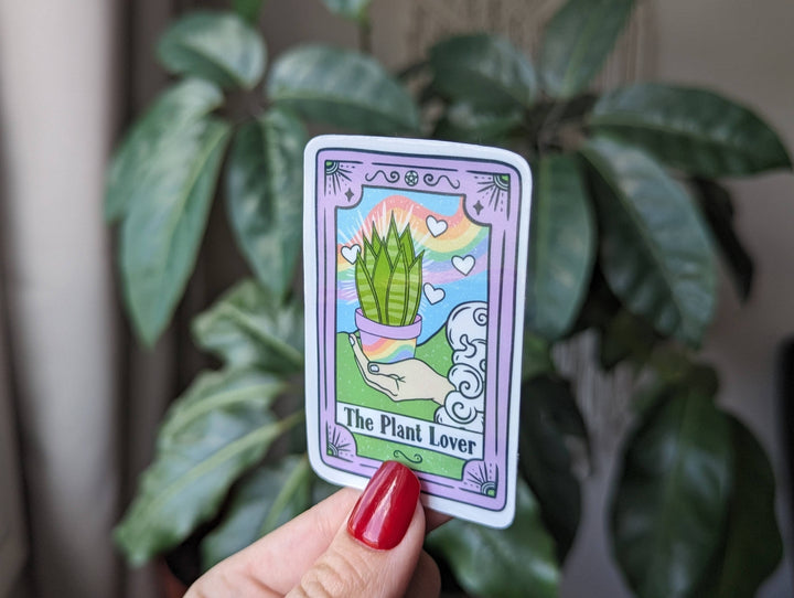 The Plant Lover Vinyl Sticker