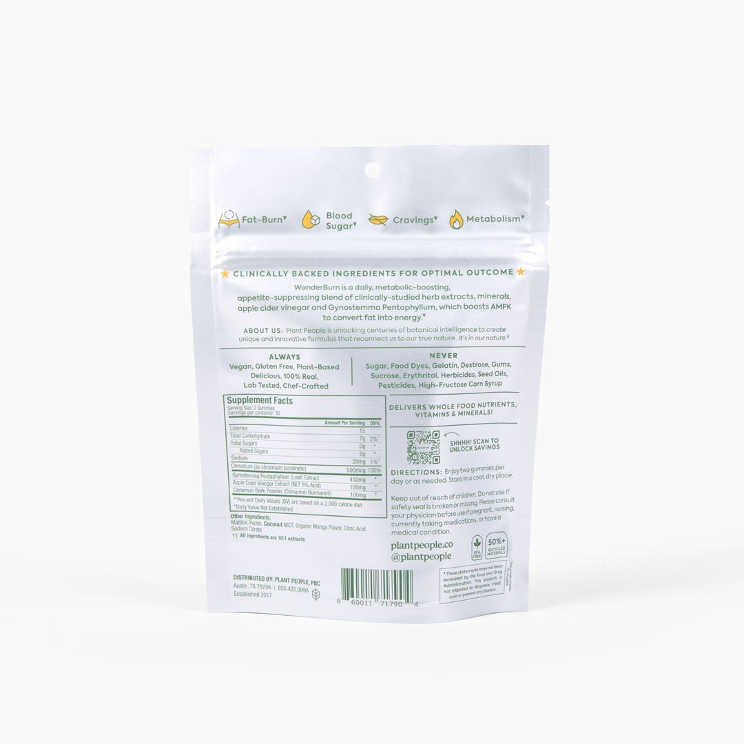 WonderBurn - Metabolism & Cravings Control Gummies