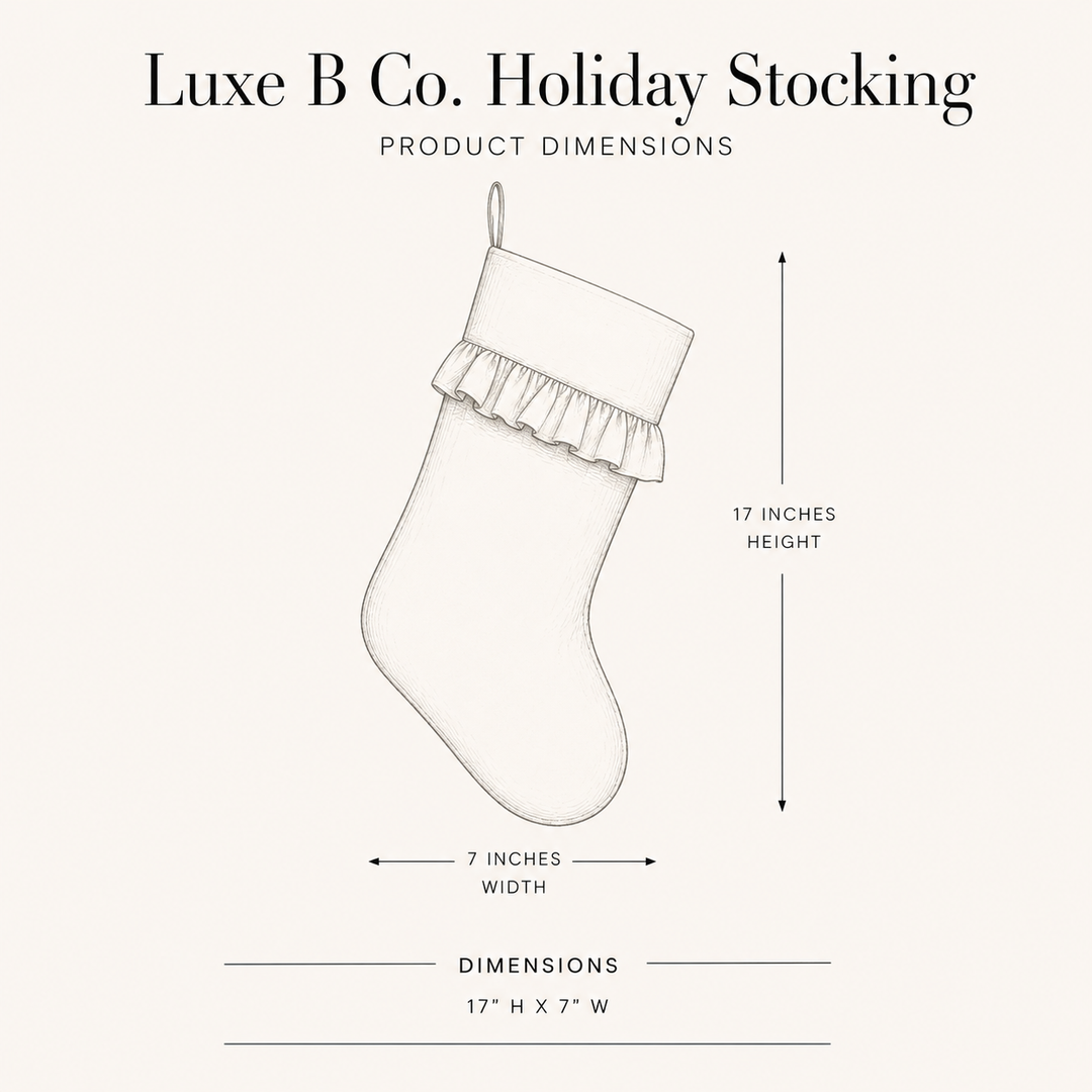 Red Striped Holiday Stocking