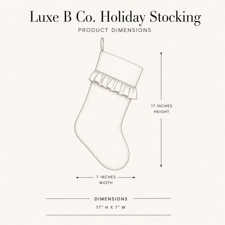 Red Striped Holiday Stocking