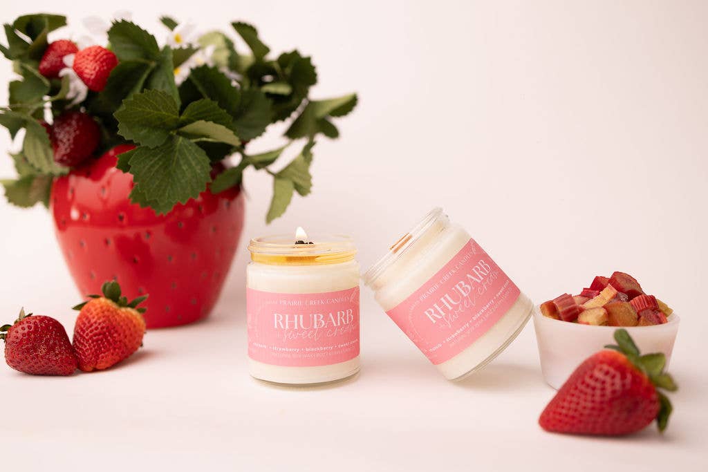 RHUBARB & SWEET CREAM | SUMMER