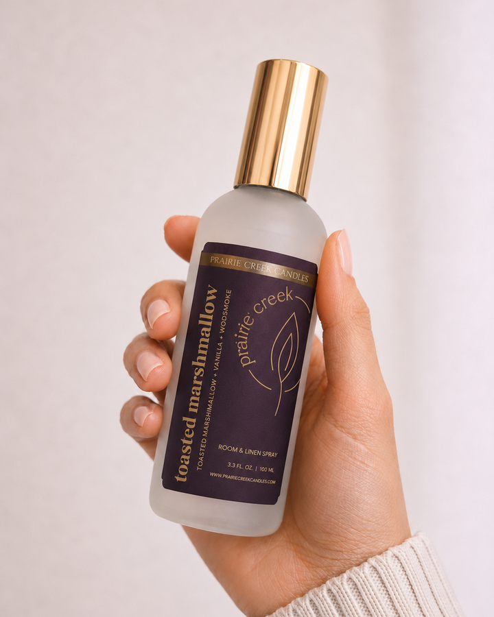 TOASTED MARSHMALLOW | NON TOXIC ROOM & LINEN SPRAY | FALL COLLECTION