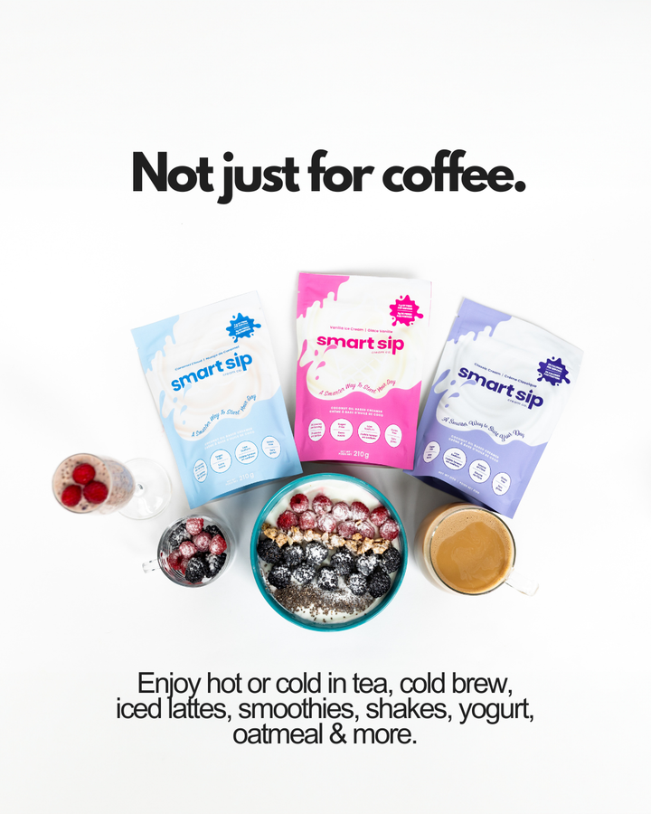 Smart Sip Vanilla Powder Creamer – Sugar-Free & Gluten-Free