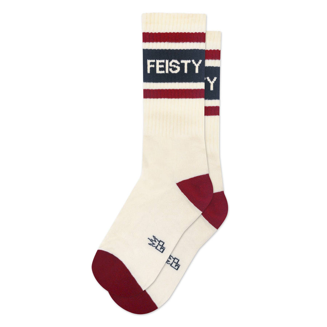Feisty Gym Crew Socks