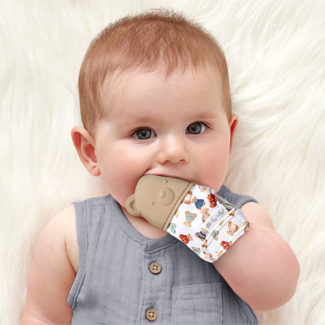 Vintage Bear Teether Itzy Mitt®