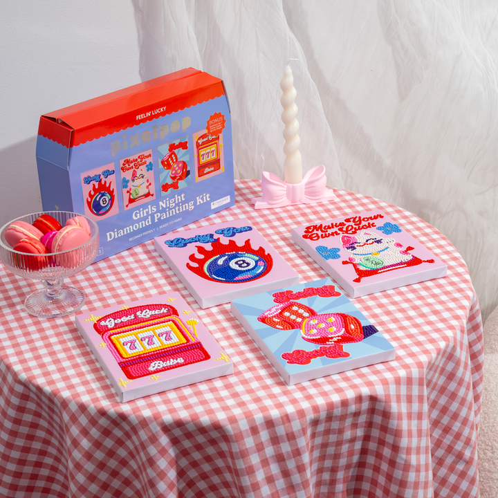 PixelPop™ Diamond Art — Girls’ Night Edition — Feelin’ Lucky