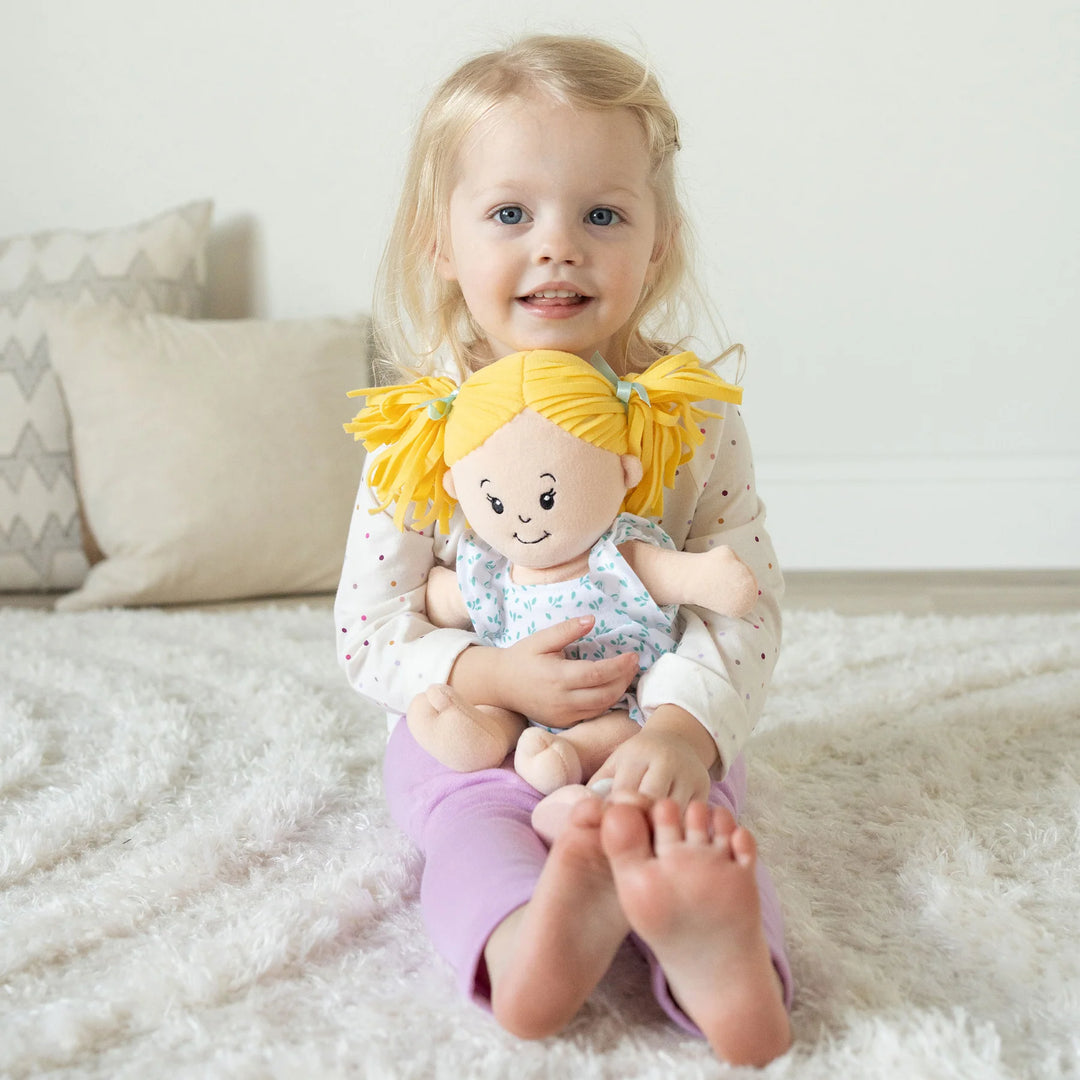 Love, Stella Doll- Peach/Blonde Pigtails