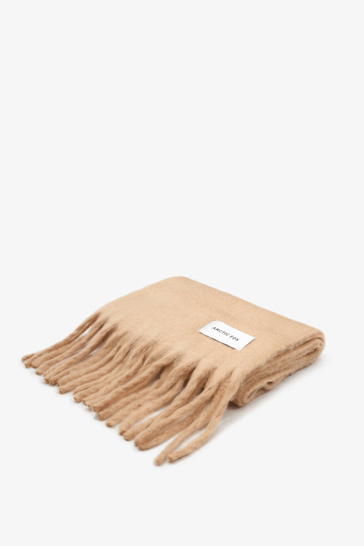 The Reykjavik Scarf - 100% Recycled - Pinecone Beige