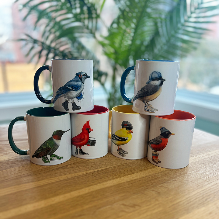 American Robin Mug: 11oz - 325ml