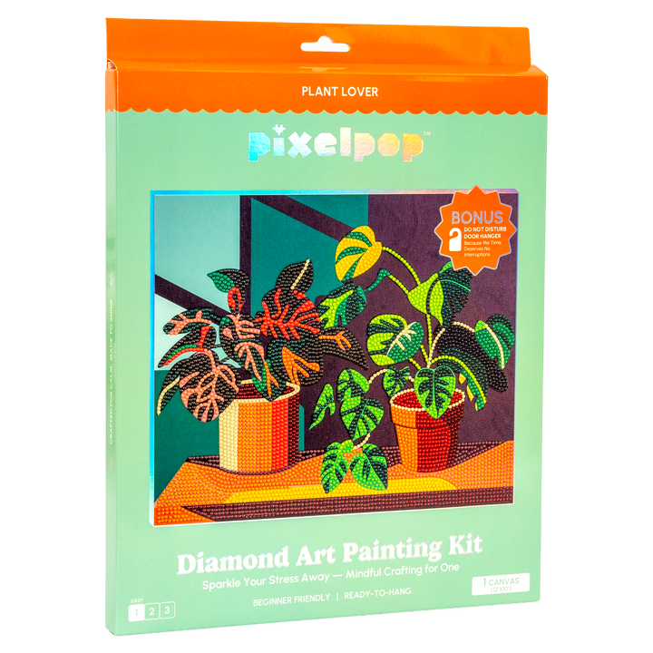 PixelPop™ Diamond Art — Reset Edition -  Plant Lover