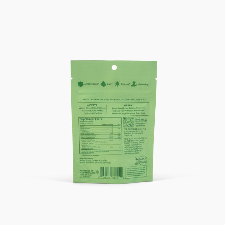 Grab-n-Go Size: WonderGreens Mushroom Gummies