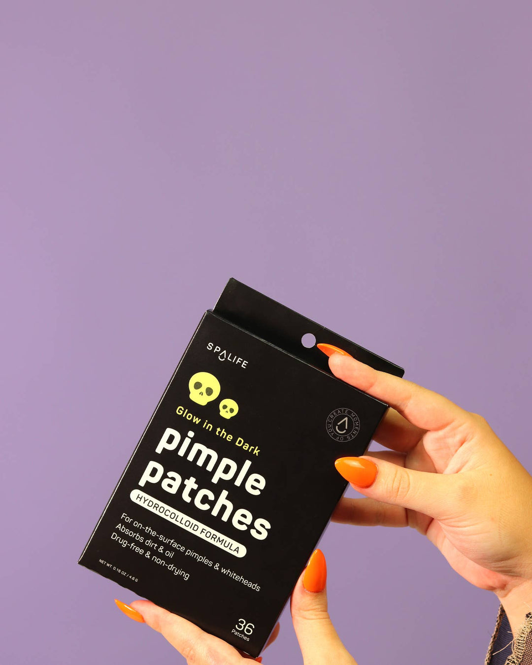 Glow in the Dark Skull Pimple Patches