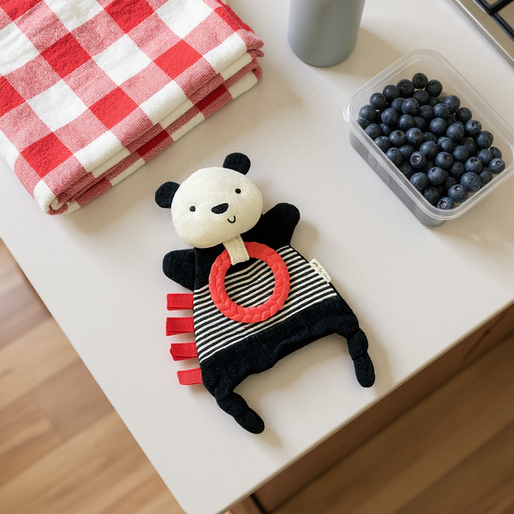 Bitzy Crinkle™ Sensory Toy With Teether: Fox