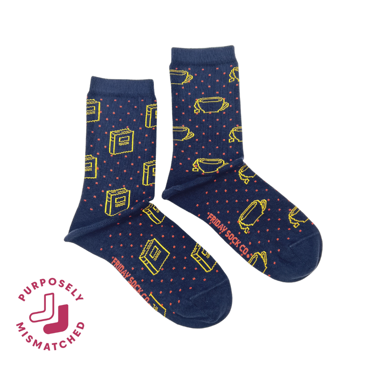 Women's Book & Tea Socks