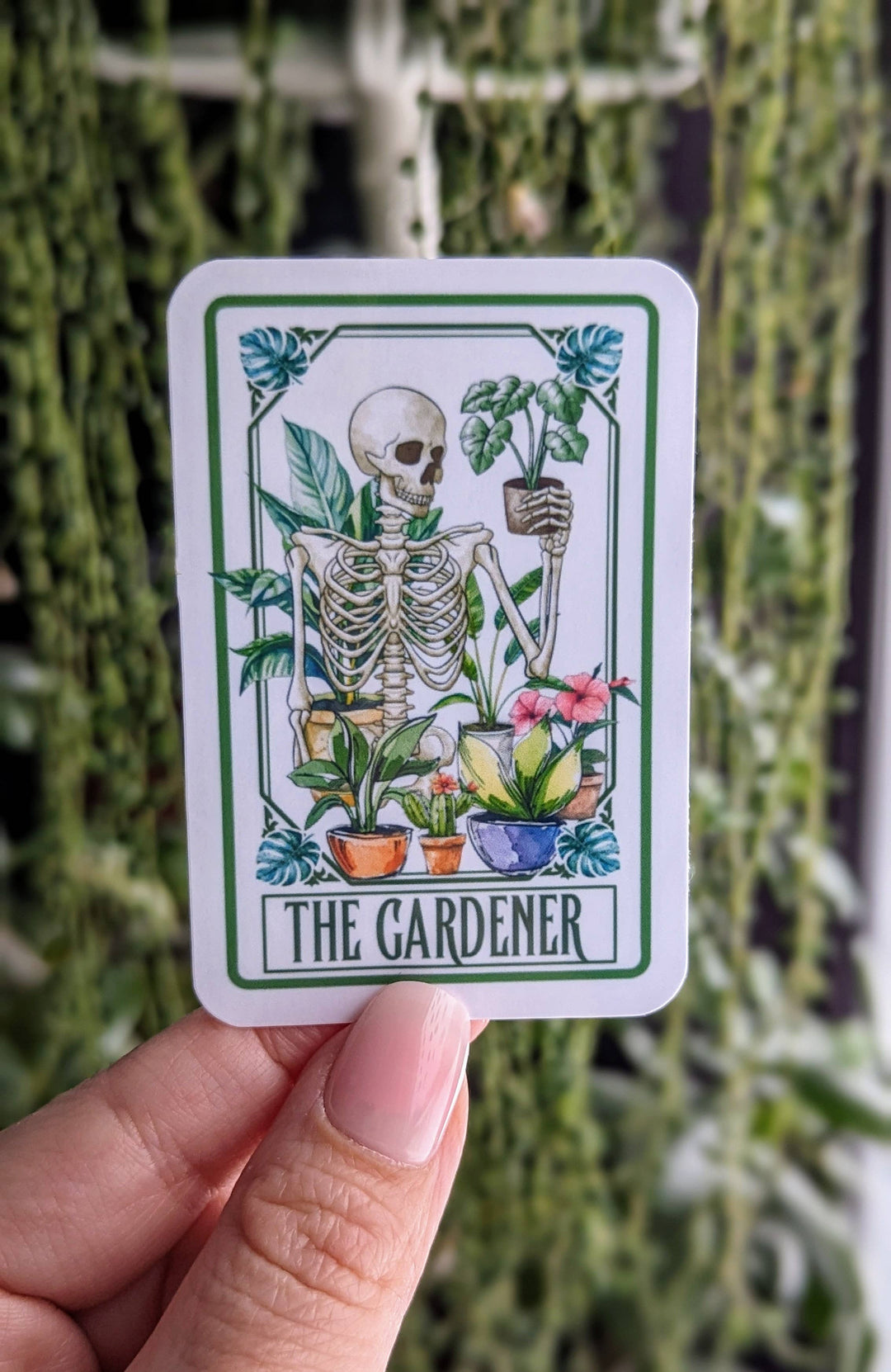 The Gardener Vinyl Sticker