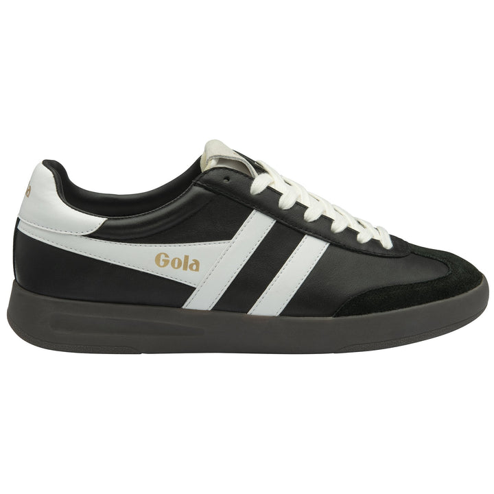 Gola Cyclone Leather Sneakers Black | White
