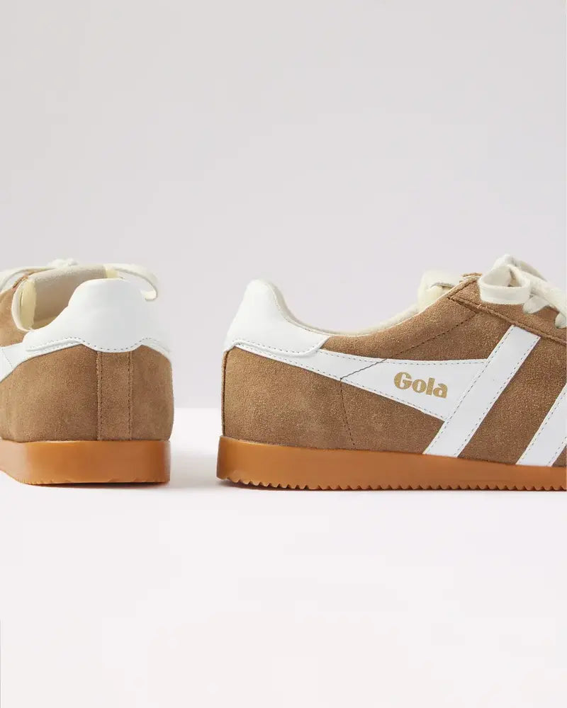 gola tobacco sneakers A mocha moment @katietrowen styles our Elan trainers in Shop yours here https://www.gola.co.uk/gola-classics-womens-elan-trainers-p5103 ensuring these trainers will quickly become your go Gola Gola Viper T Toe