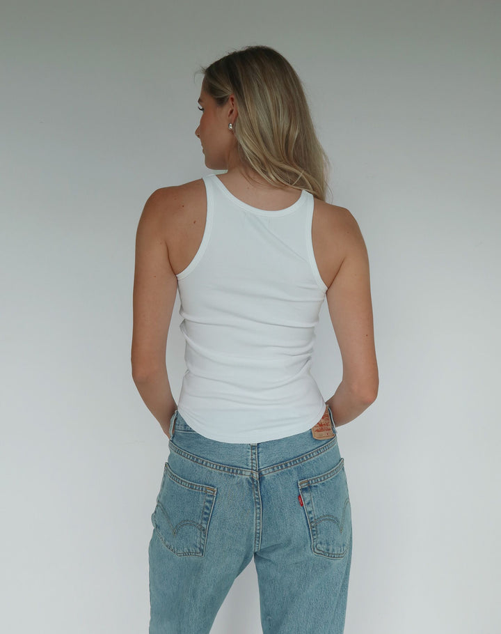 Cowboy Boot Ribbed Tank