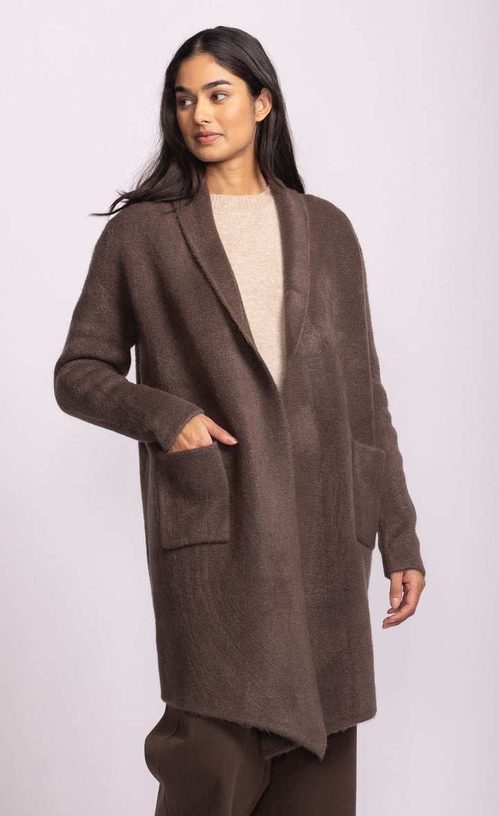 Stockport Cardigan Jacket - Swiss Chocolate