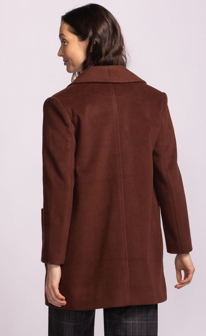 Adelaide Coat - Chocolate