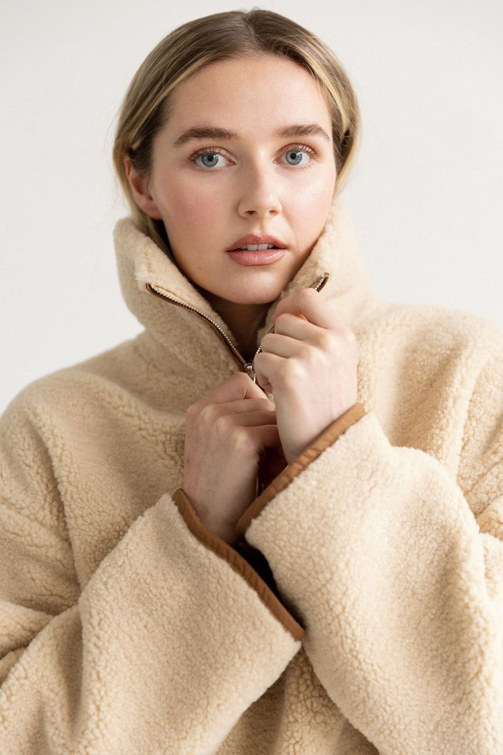 1/2 Zip Sherpa Jacket