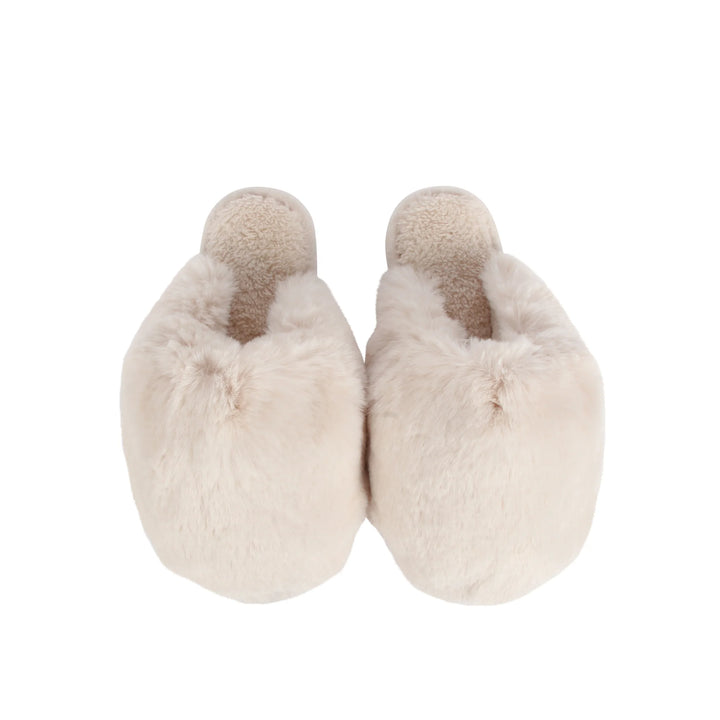 Park City Faux Fur Slippers - Soft Pink