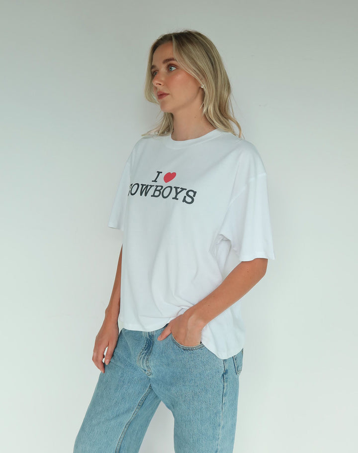 I ♡ Cowboys Boxy Tee