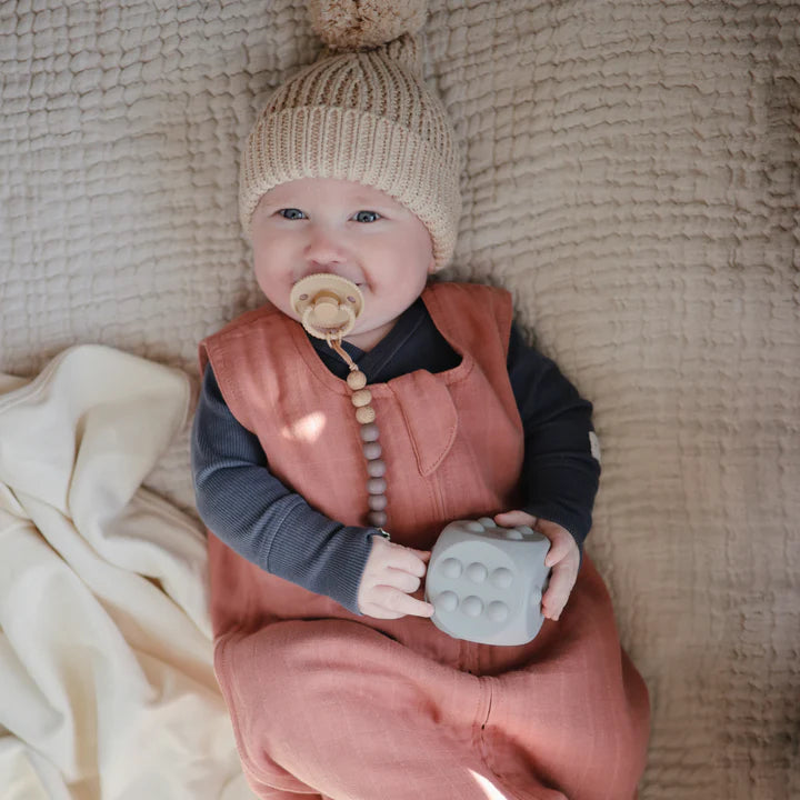 Silicone Pacifier Clip- Eva