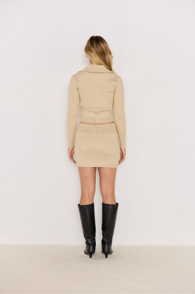 Aspen Zip Knit