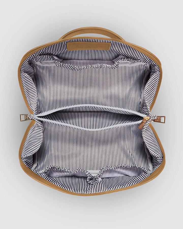 Ellis Makeup Bag - Camel