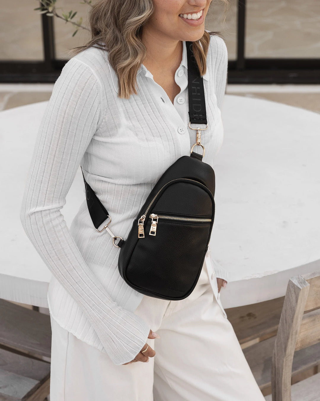 Bella Sling Bag - Black