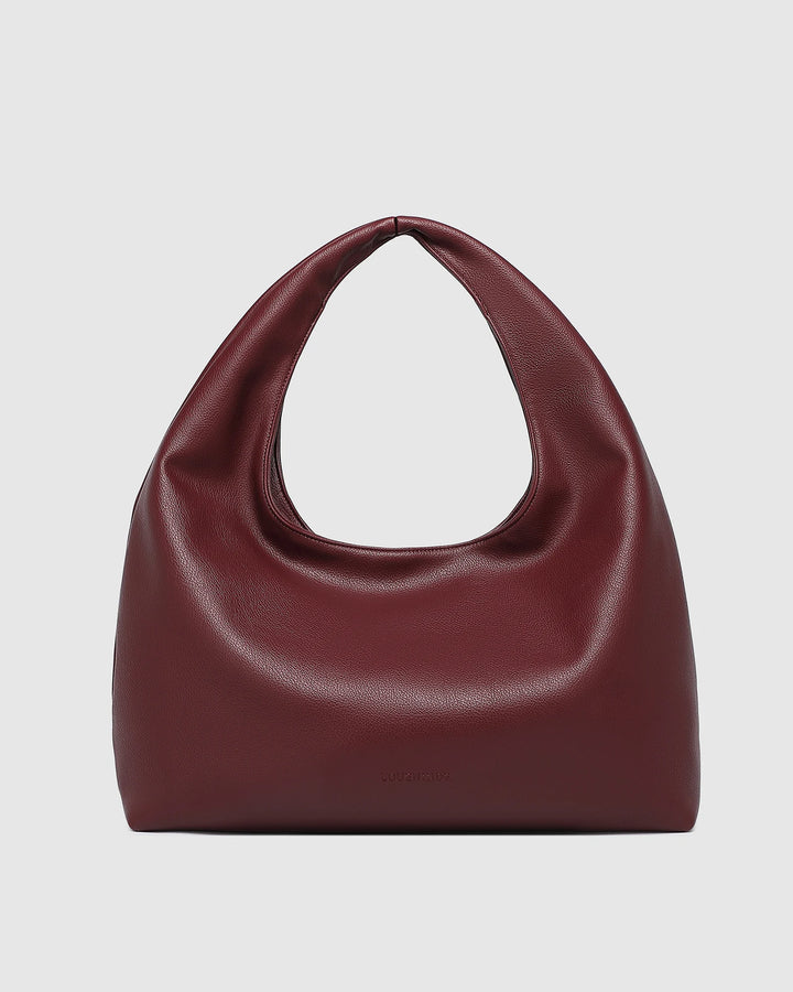 Monaco Shoulder Bag - Burgundy