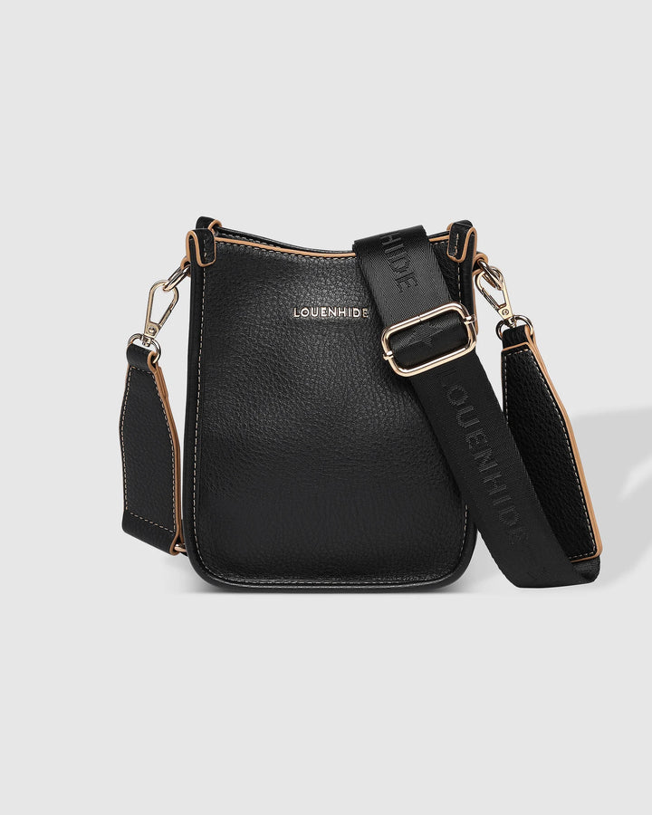 Parker Logo Crossbody Bag - Black