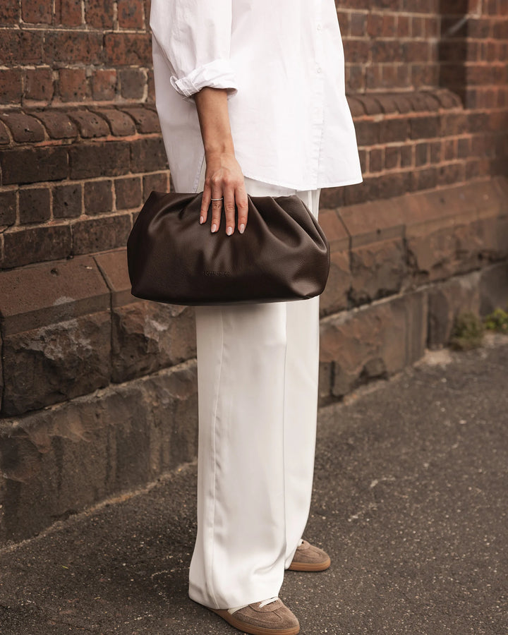 Naomi Clutch - Brown