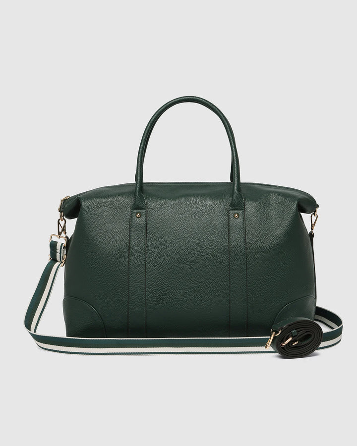 Alexis Stripe Weekender Travel Bag