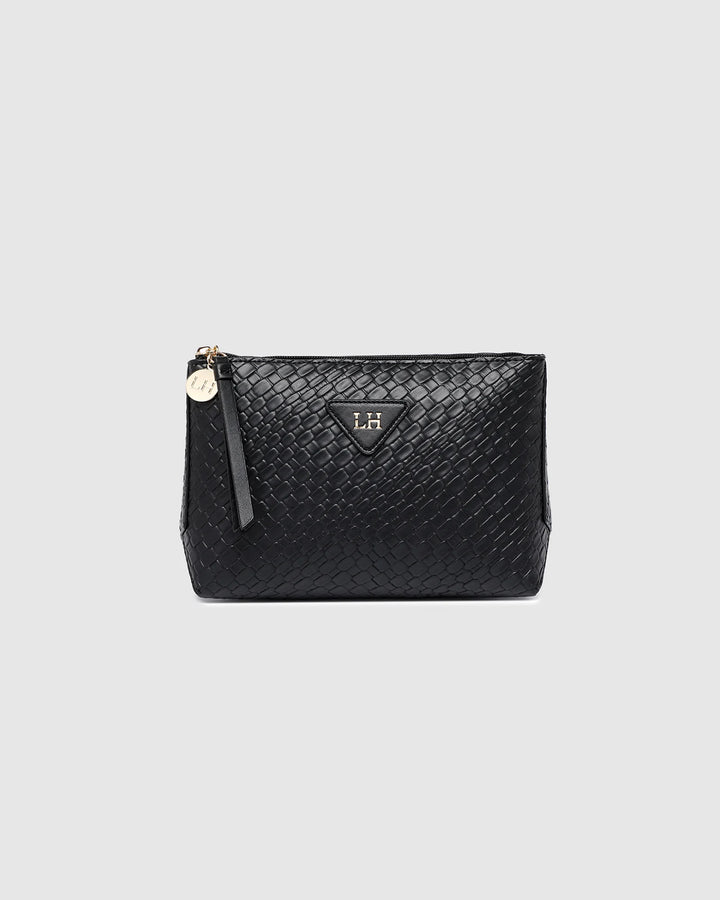 Carlo Makeup Bag - Black