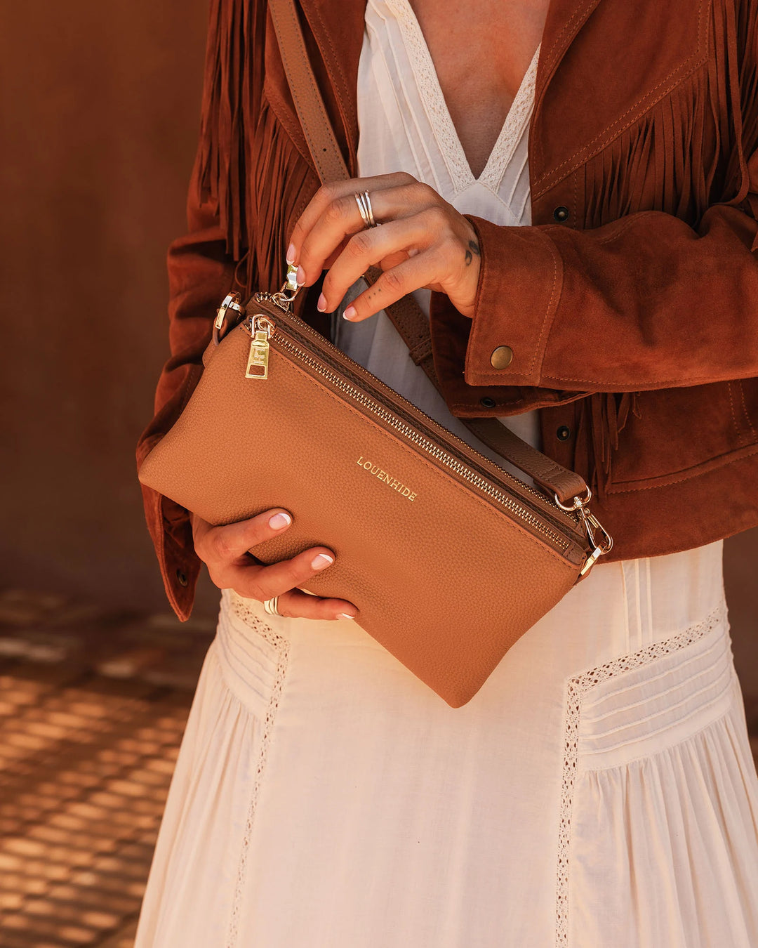 Millie Crossbody - Caramel