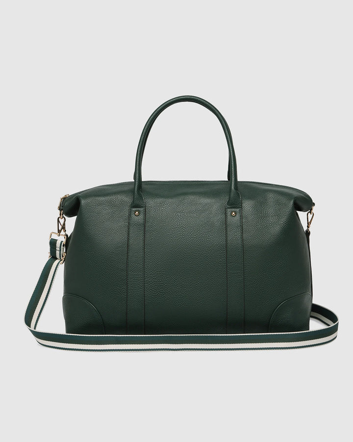 Alexis Stripe Weekender Travel Bag
